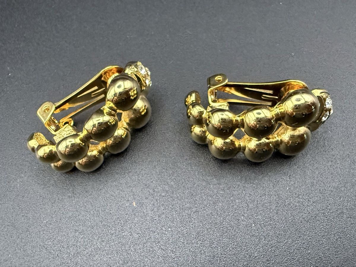 Orecchini pendenti & Orecchini a lobo: Elegante Vintage-Ohrringe Strasssteinen – Usato da Lamone venduto da LaCantinaMagica 1