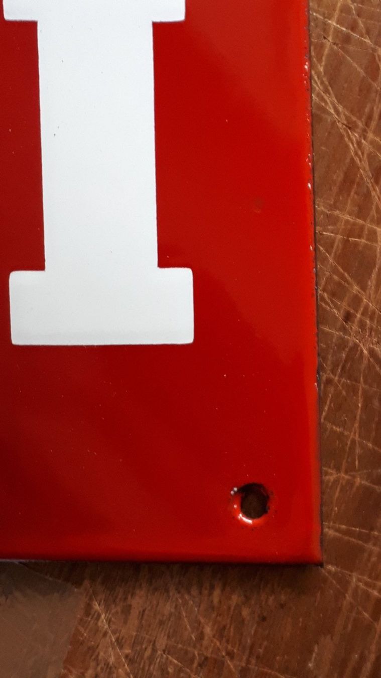 Ecriteaux: Emailschild Ferrari XXL – D'occasion à Zürich par timbuktu03 3