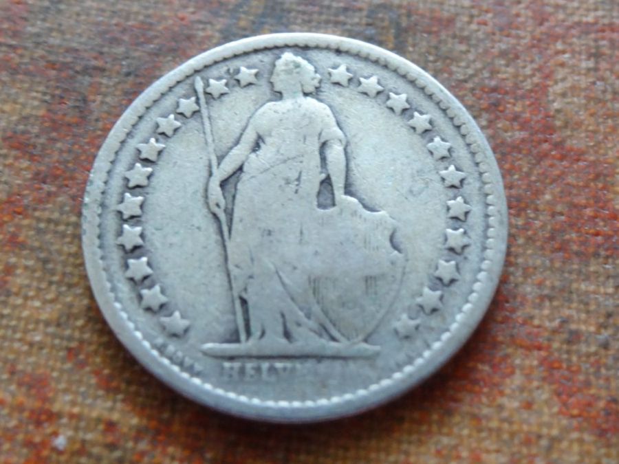 Tutti le monete: 1/2 Fr. 1898   (C) – Usato da Romanel-sur-Lausanne venduto da Swift13 1