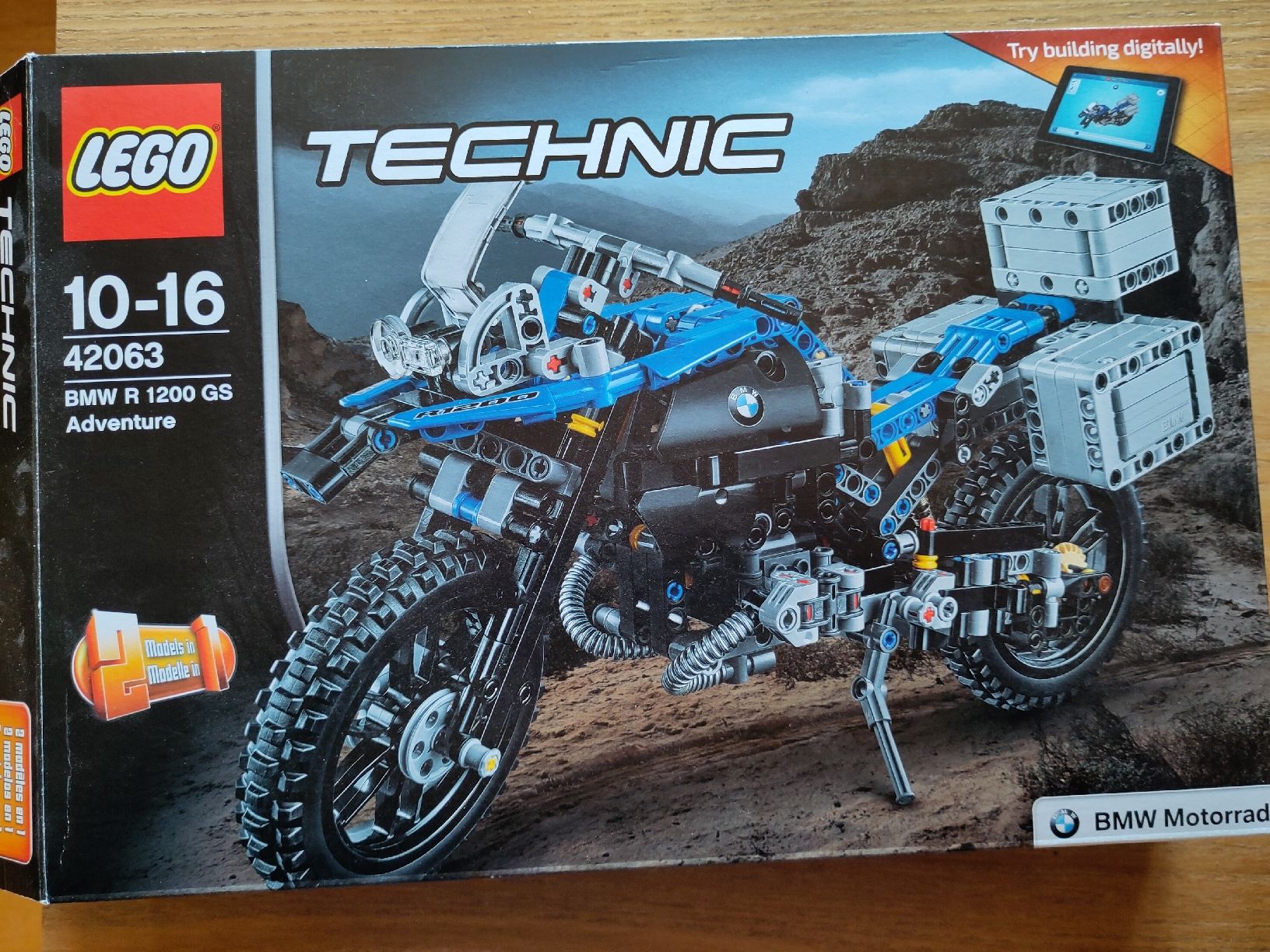 Lego Spielzeuge: Lego Technic 42063 BMW Motorrad – Gebraucht aus Lanzenhäusern von Kula4