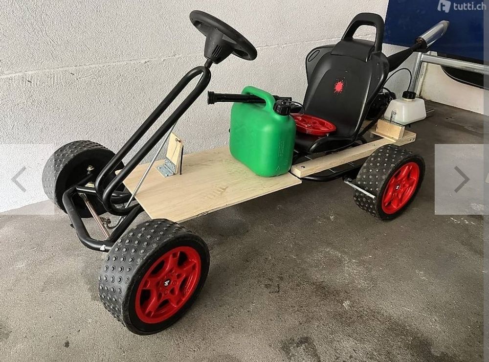 Kettcar mit 50ccm Motor Kaufen auf Ricardo