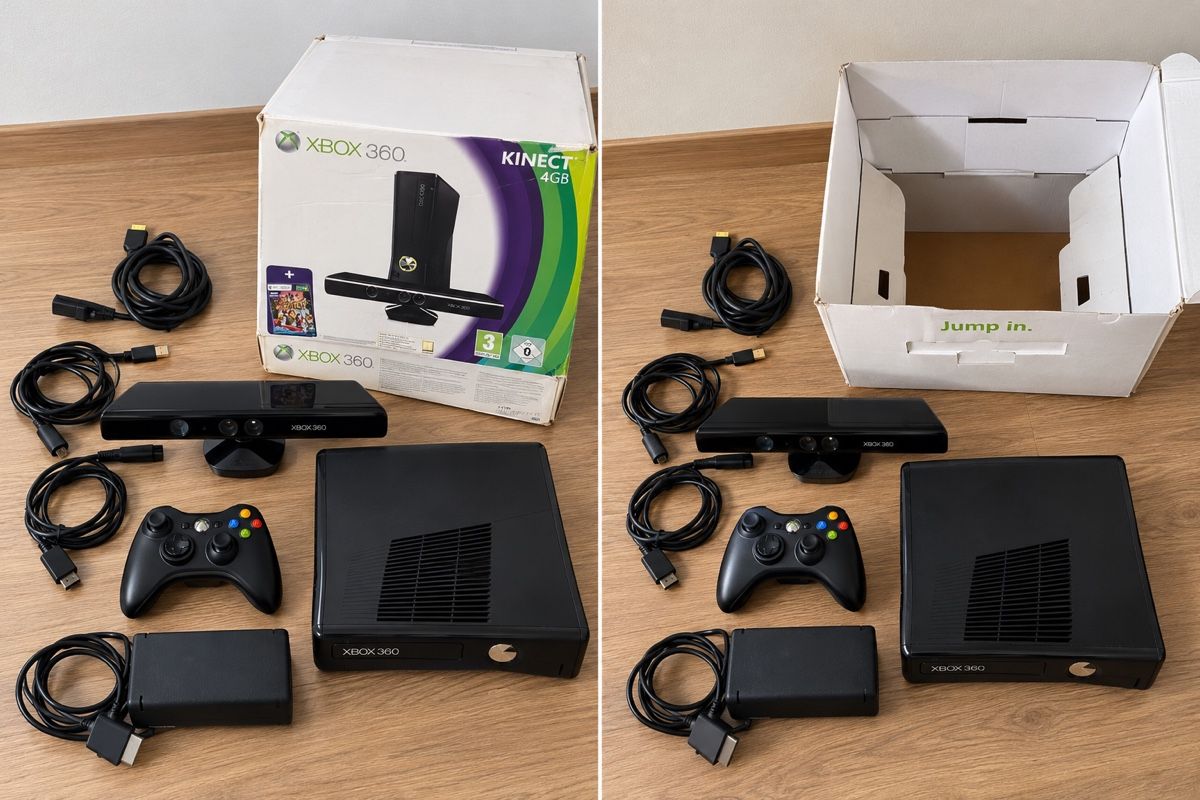 Microsoft Consoles: Console Microsoft Xbox 360 4GB kinect – D'occasion à St. Gallen par dis_tpf2 4