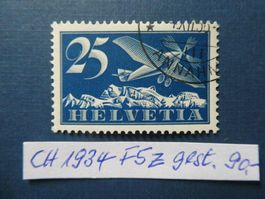 CH 1934 F5z gestempelt