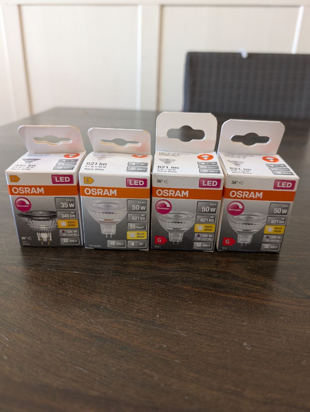 Osram Lampade: Osram LED MR16 GU5.3, 4 Stück neu – Nuovo e nell'imballaggio originale da Sursee venduto da Sen.Lu