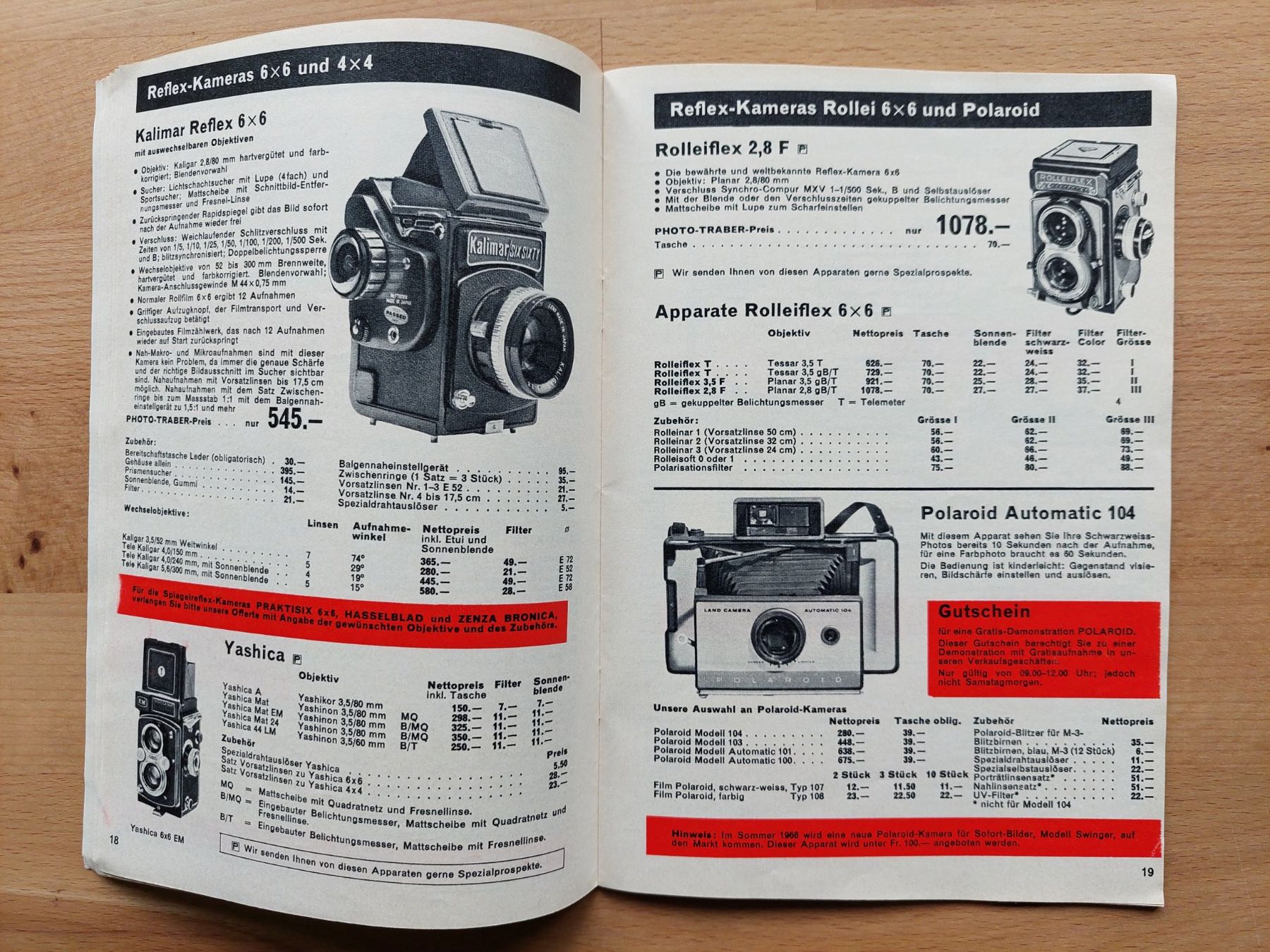 Documenti: 2 alte Prospekte Fotografie – Usato da Obfelden venduto da Foto_Bild_Kunst_Buch 2