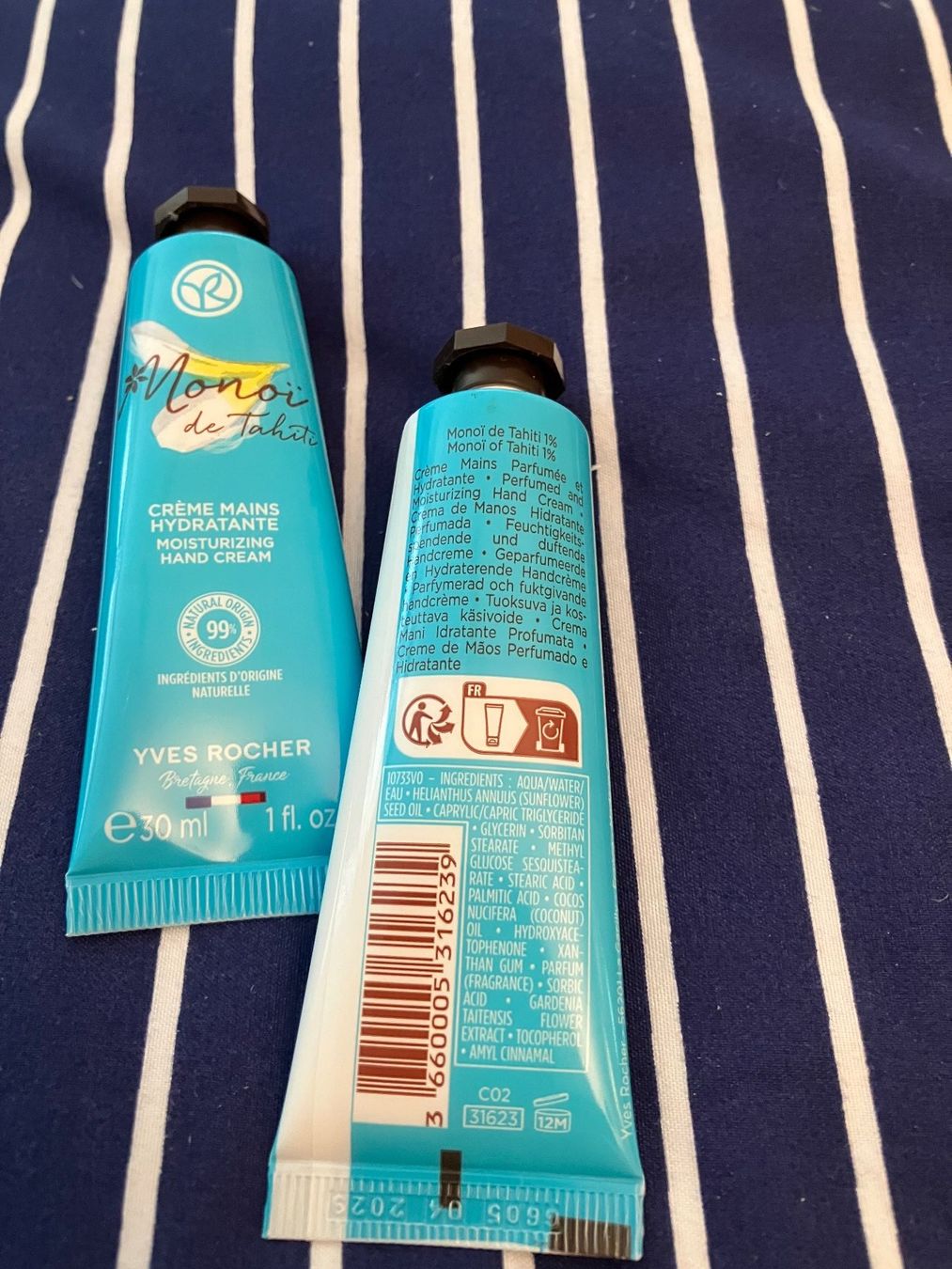 Yves Rocher Idratazione: 2x30ml Handcreme Yves Rocher "Monoi", neu – Nuovo (secondo la descrizione) da Affoltern am Albis venduto da Dlotti 1