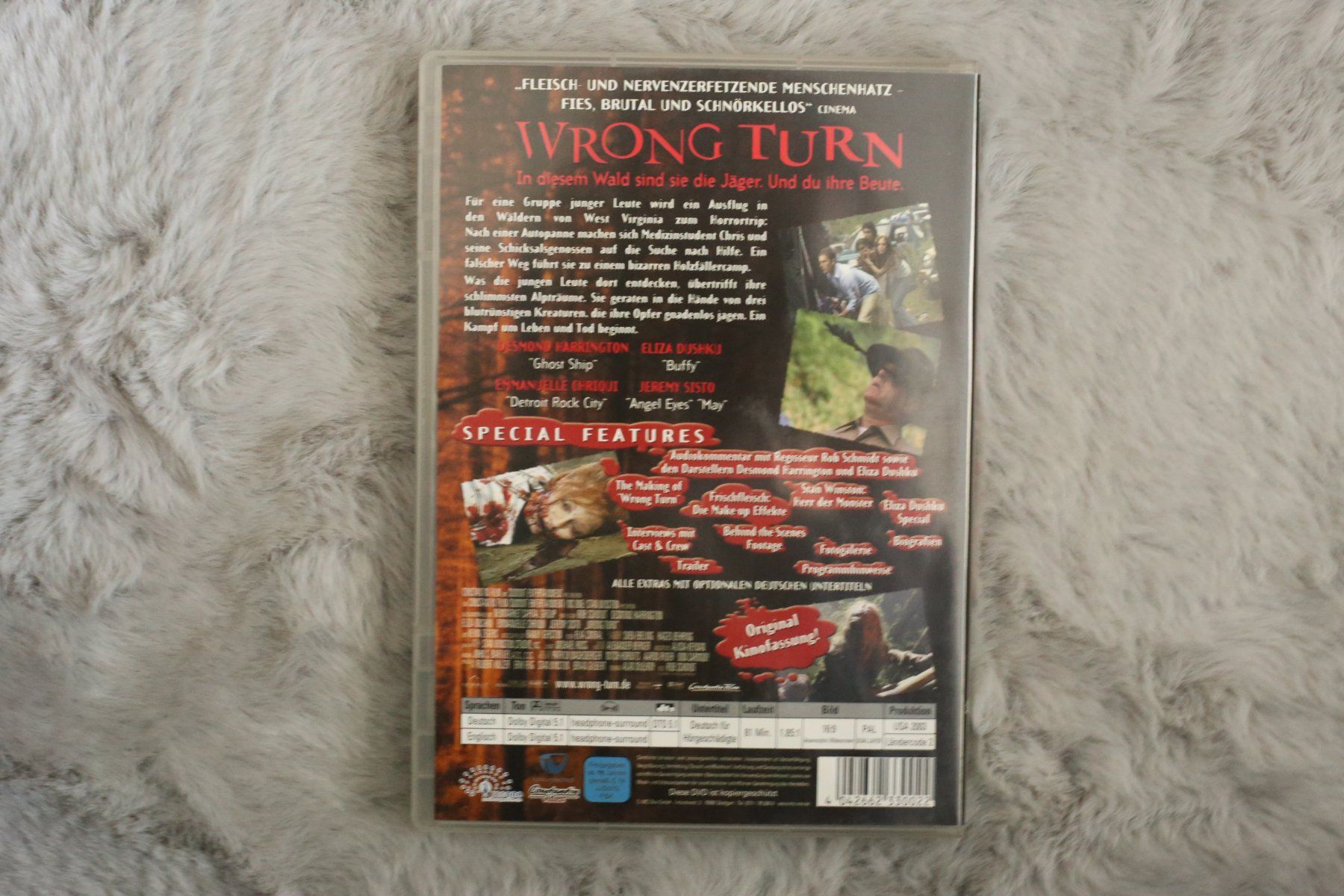 Tutti i DVDs: DVD: Wrong Turn – Usato da Ruswil venduto da deb_w5rv 1