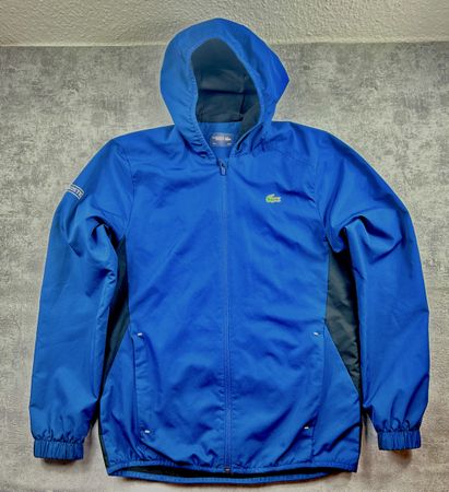Jacket Veste Lacoste Sport Bleu et Noir - Taille M Homme