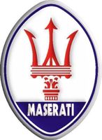 Maserati 3D Aufkleber Sticker 5x3.5cm (Art. 14033)