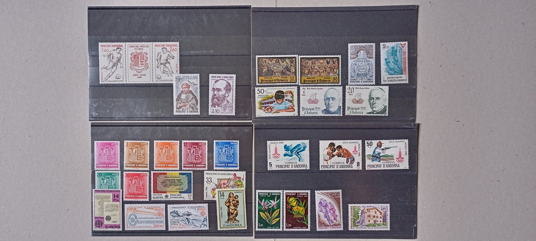 Alle Briefmarken: Briefmarken Andorra – Neu (gemäss Beschreibung) aus Brugg AG von Flohzi 1