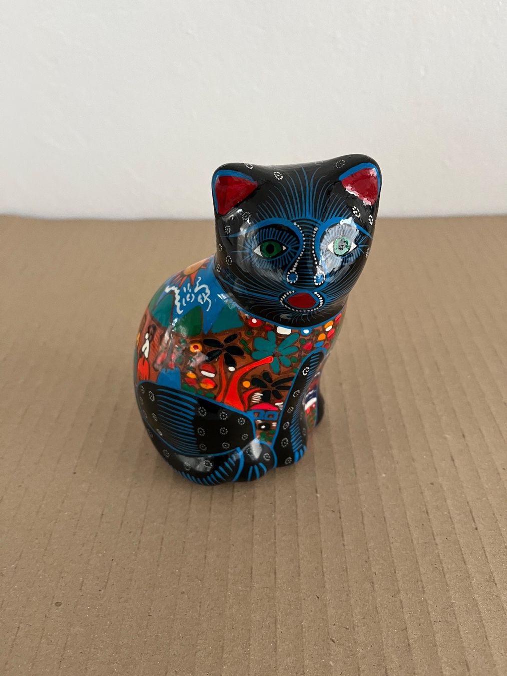 Statuette: Popart / Katze aus Ton – Usato da Wetzikon ZH venduto da seli03 7