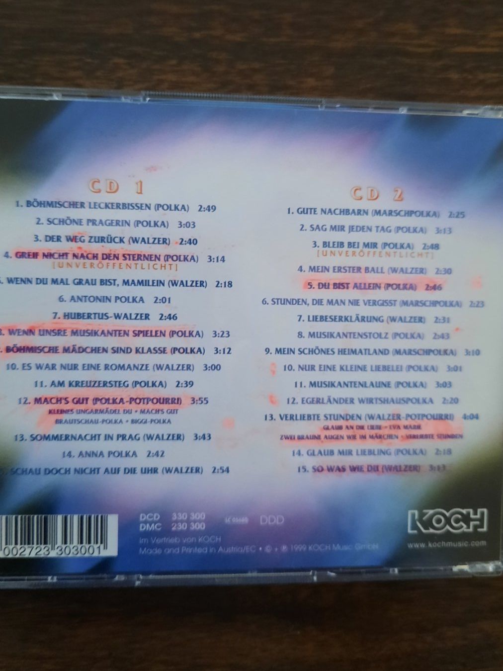 CD: Ernst Mosch - Ein Dankeschön an meine Freunde - 2CDs Top! – Usato da Hinwil venduto da Zom 1