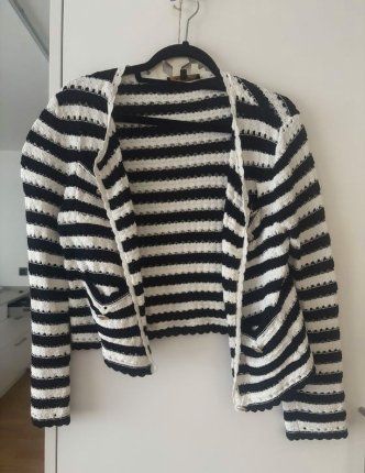 Giacche: Gestreifte Strickjacke Maje, Grösse 1 – Usato da Seftigen venduto da G00