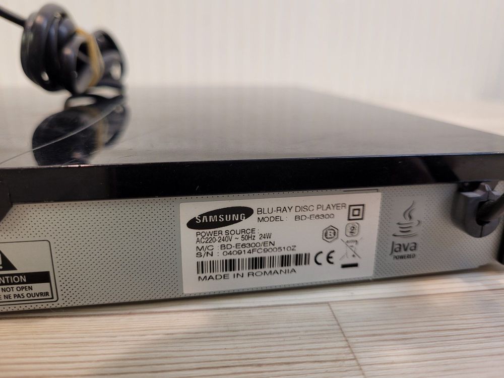 SAMSUNG BDE6300 BLURAY 3D Disc Player CD, DVD, inkl. RC. Kaufen