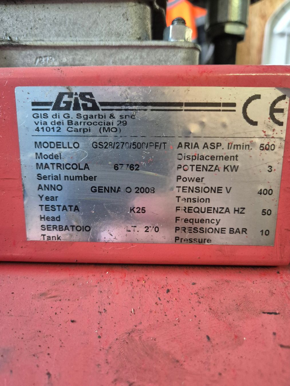 Compressori: Grosser Kompressor – Difettoso da Gossau SG venduto da Aeromax 7