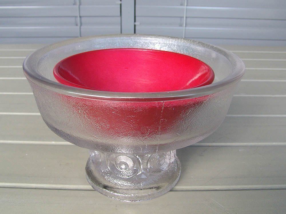 Ciotole: Glas Schale Früchteschale Blumenschale – Usato da Schlieren venduto da Apollo3 1