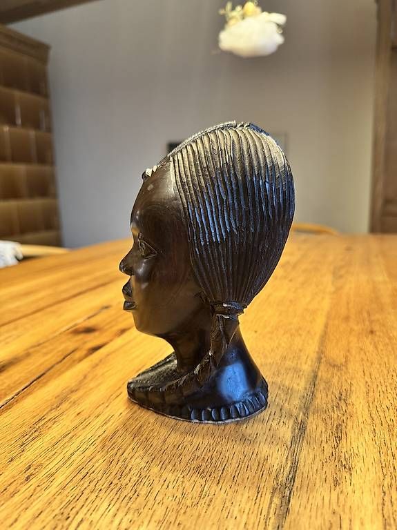 Sculture & Statue: Afrikanischer Frauenkopf – Usato da Goldach venduto da hosli7 1
