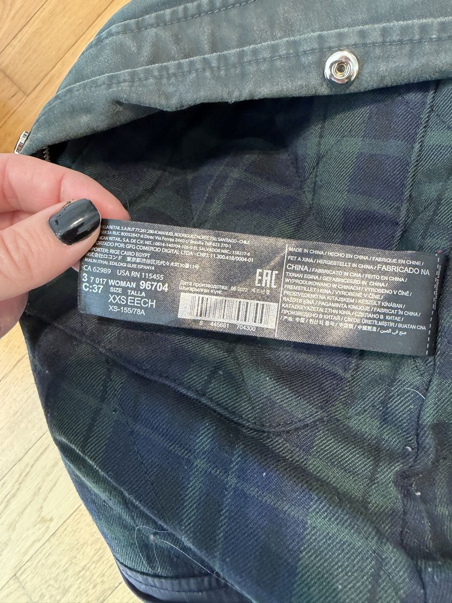 Mango Giacche: Barn jacket Barbour-style Mango Gr XXS – Nuovo (secondo la descrizione) da Zürich venduto da vik_nzx9 4