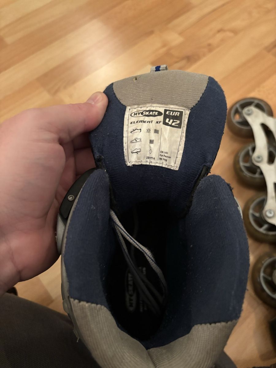 Inline-Skating & Rollschuhe: Inline Skates, Hy-Skate, Element XP, Grösse 42, gebraucht – Gebraucht aus Langenthal von lenz3008 3