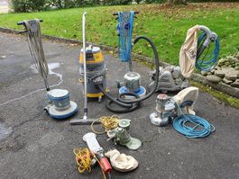 Maschinen für Boden- und Parkettleger incl. div. Zubehöre