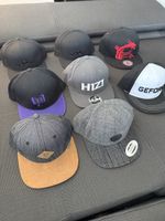 8x Snapback Caps - ungetragen