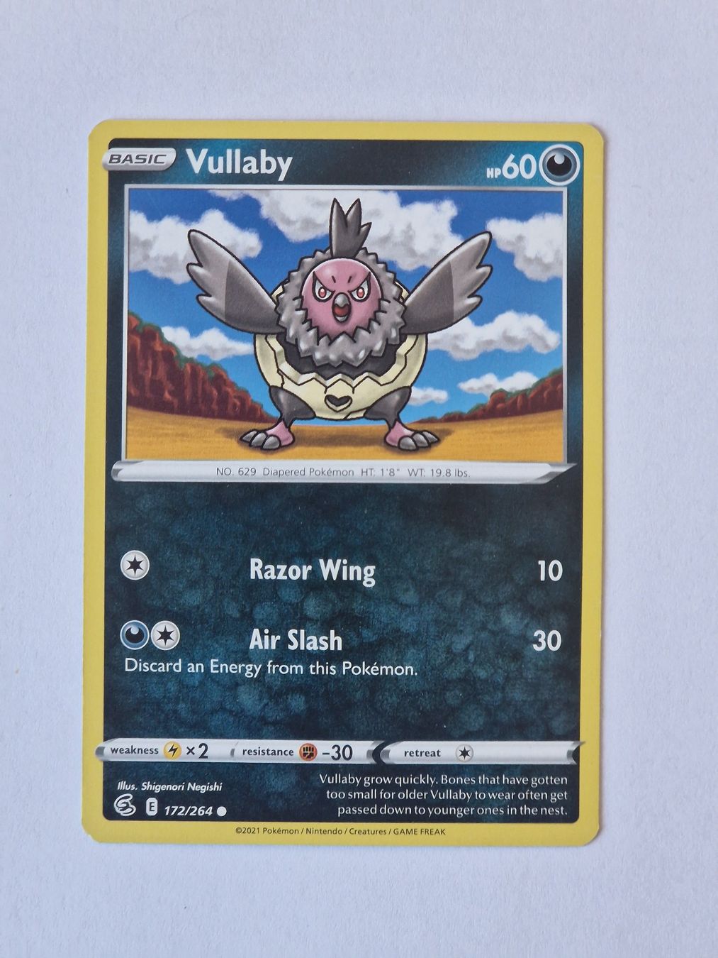 Pokémon Carte collezionabili: Pokemon - Vullaby 172/264 – Usato da Greifensee venduto da Janali01