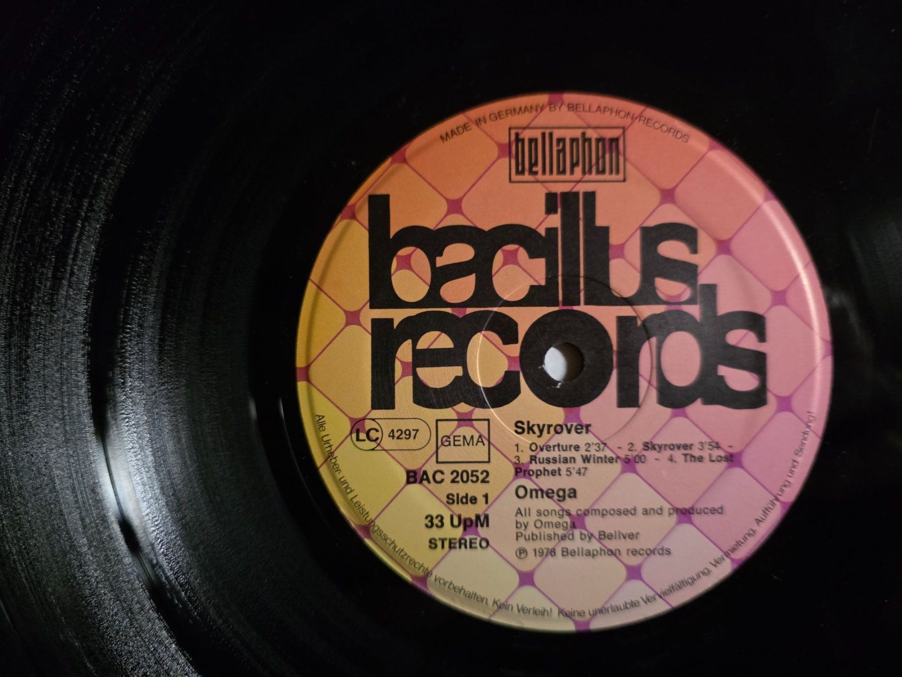 Dischi in vinile: Vinyl LP: OMEGA Skyover - 1978 Progressiv Rock – Usato da Walterswil BE venduto da Lonitti 5