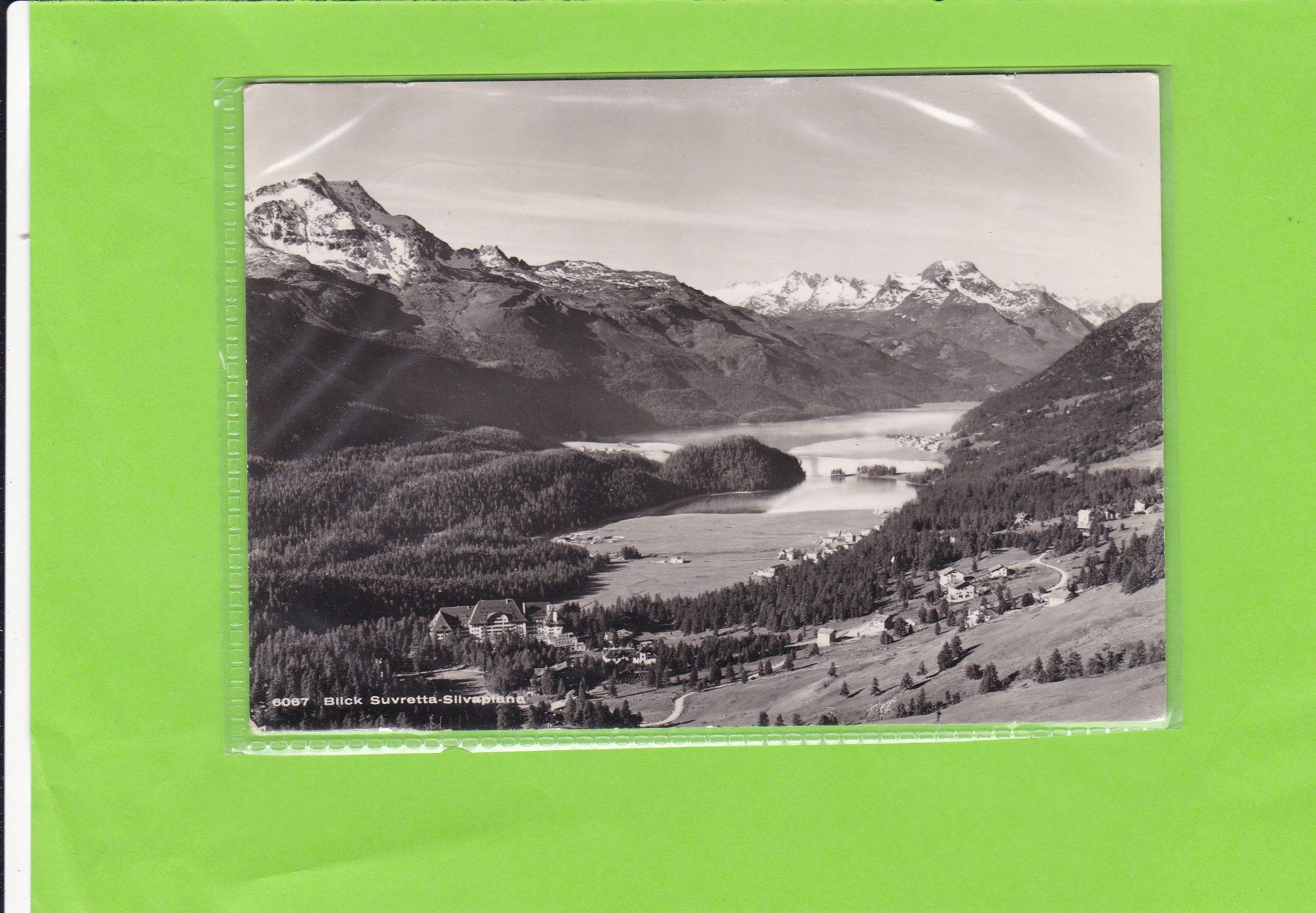 Cartes postales: Blick Suvretta-Silvaplana – D'occasion à St. Peterzell par neckertal
