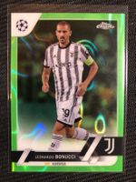 Topps Chrome Leonardo Bonucci Juventus Turin Green Lava