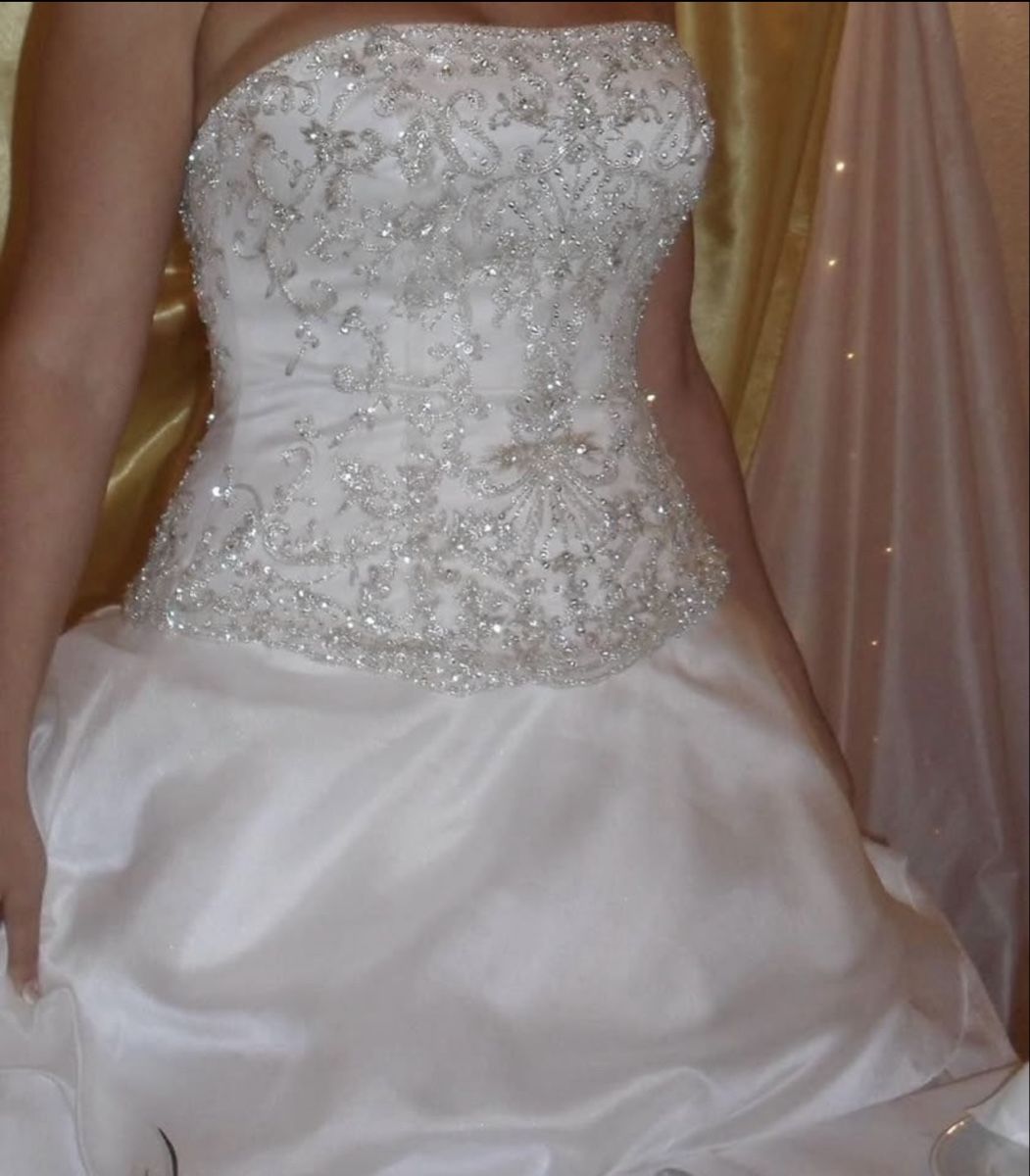 Vestiti: Wunderschön Hochzeitskleid einmalig mit Spitze handgesteckt – Usato da Birmensdorf ZH venduto da loti22 1