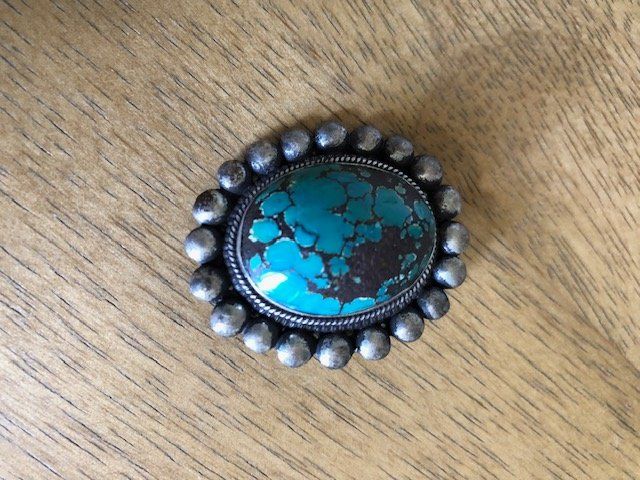 Magnifique Broche En Argent - Occasion, Style Vintage/élégant, Fabriquée En France