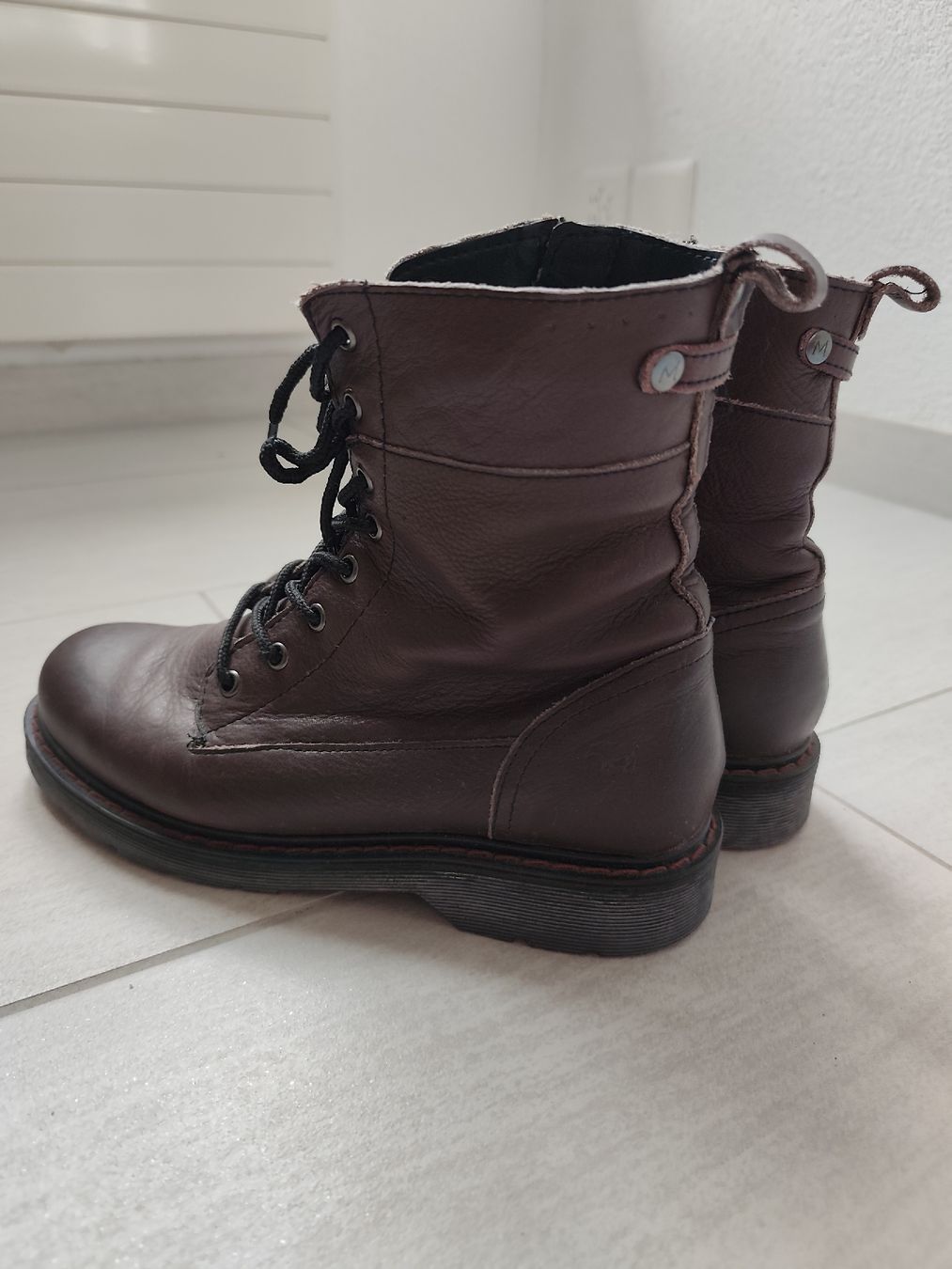 Mustang Scarpe da donna: Stiefeletten Mustang Leder – Usato da Bernhardzell venduto da rajuhe 1