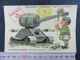 ARMEE SCHWEIZ JUX-AK WUNDERWAFFE BIER-PANZER AK