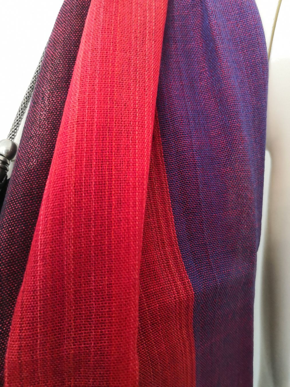 Foulards, Tücher & Schals: 🤩BOHO-CHIC SCHAL ROT-VIOLET NEU – Neu (gemäss Beschreibung) aus Olten von Naja-Twins-Twins 9