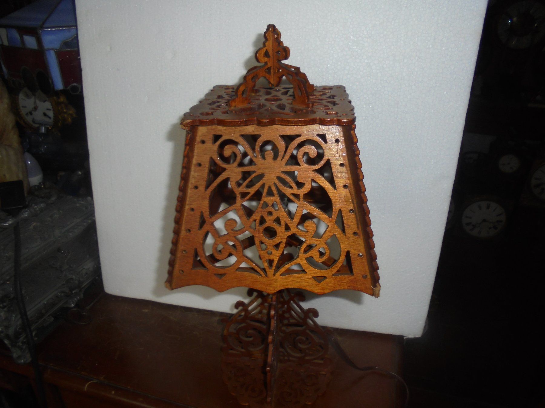 Lampade: Antike Tischlampe von ca. 1940-50 – Usato da Camorino venduto da Hunpete 1