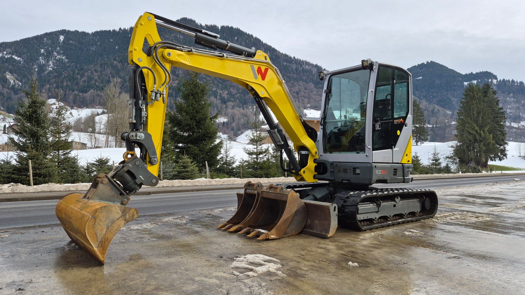 Wacker Neuson Escavatori: Raupenbagger Bagger Wacker Neuson ET50 Kettenbagger – Usato da Schüpfheim venduto da grischa01 5
