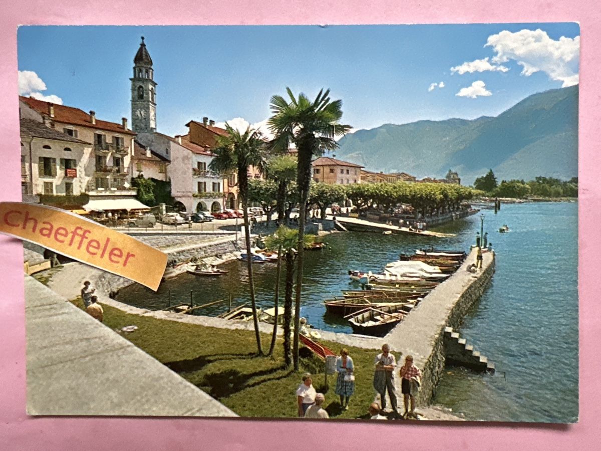 Cartes postales: 1976 Ascona, Lago Maggiore  – D'occasion à Zürich par Chaeffeler