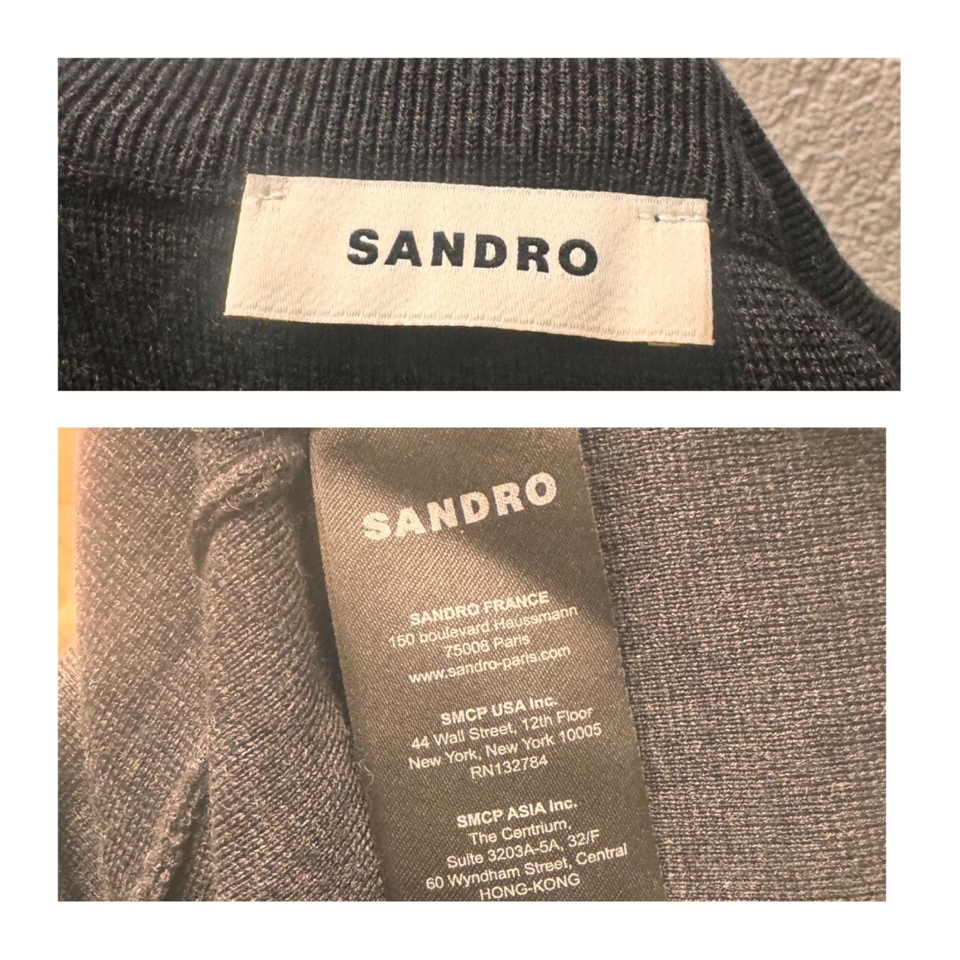 Sandro Maglioni & Felpe: Sandro - WOLLPULLOVER - Orginalpreis 330.- – Nuovo e nell'imballaggio originale da Zürich venduto da luxuryoutlet1 9