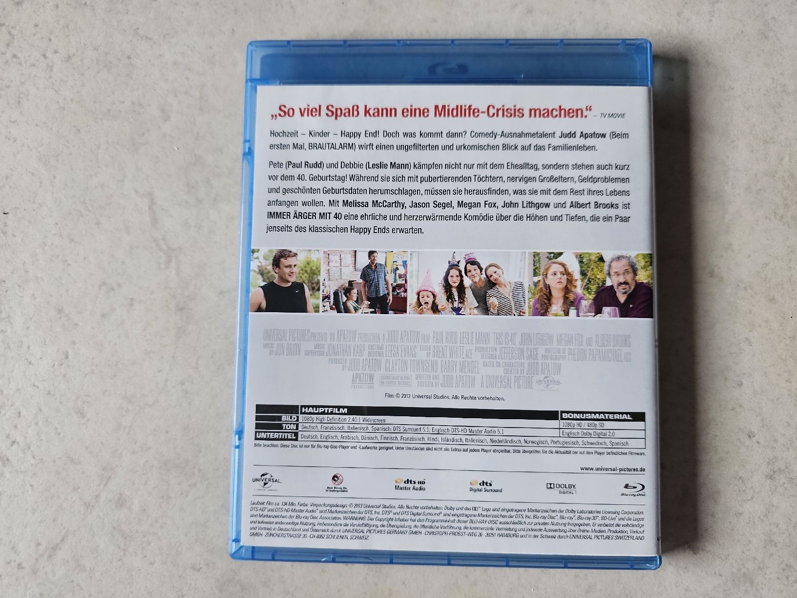 Tutti i DVDs: Immer Ärger mit 40  /  Bluray – Usato da Schneisingen venduto da backstore24 1