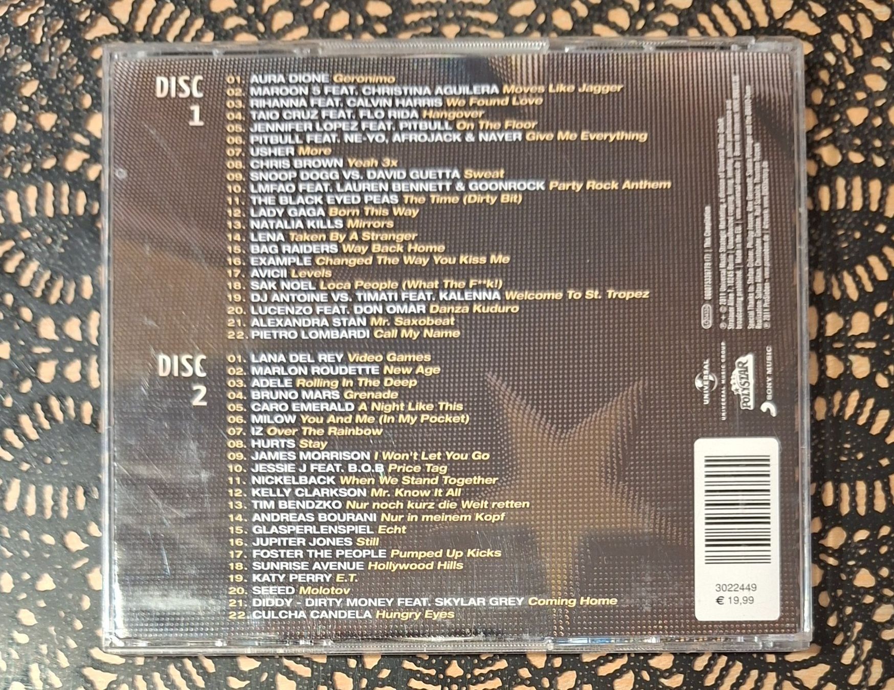 CDs: Bravo Hits - The Hits 2011, 2CD Hit Compilation Sampler 2011 – Gebraucht aus Amriswil von Celini3 1