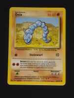 Pokémon Karte Onix 56/102 – Base Set