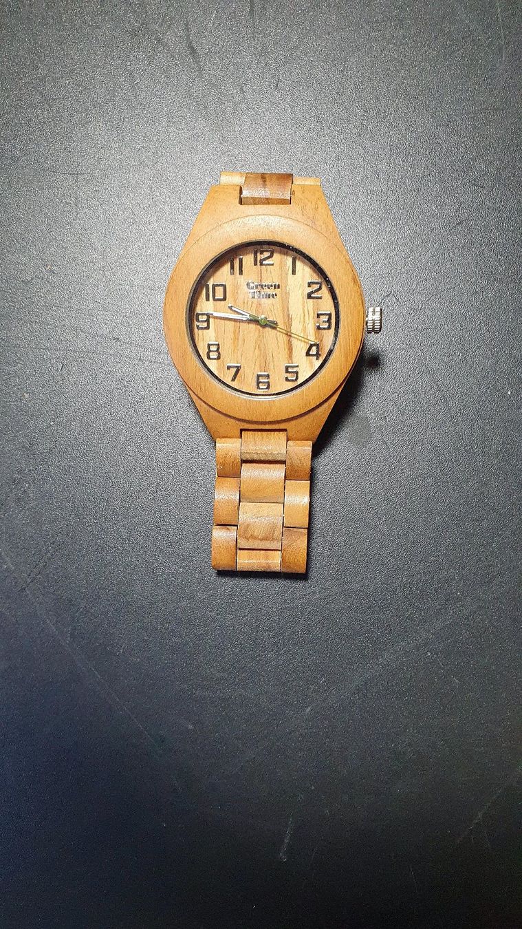 Orologi: Armbanduhr aus Olivenholz – Nuovo (secondo la descrizione) da Dietikon venduto da Testodo55