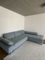 LIVIQUE Ecksofa mit Longchair – Modernes Design in Hellgrau