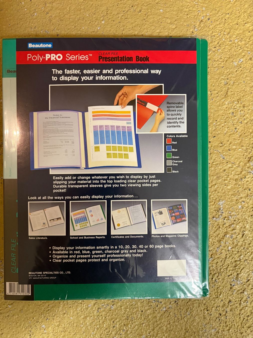 Raccoglitori: Presentation Book – Nuovo (secondo la descrizione) da Haemikon venduto da Helibee