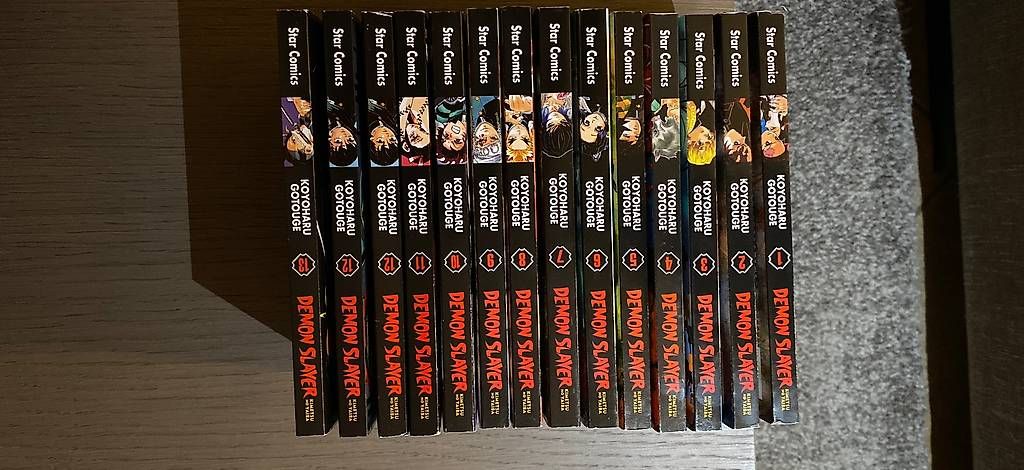 BD: DEMON SLAYER SERIE COMPLETA – D'occasion à Verscio par nat_928w