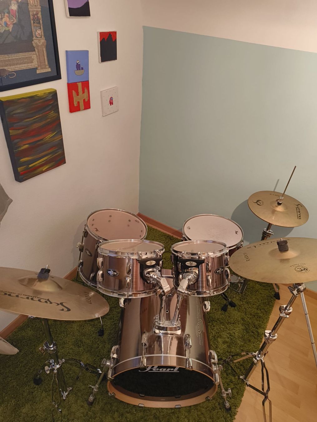 Strumenti musicali: Pearl das Schlagzeug – Usato da Rorschach venduto da coFreund 1