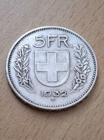 5 FRANKEN 1932 SEHR SCHÖN
