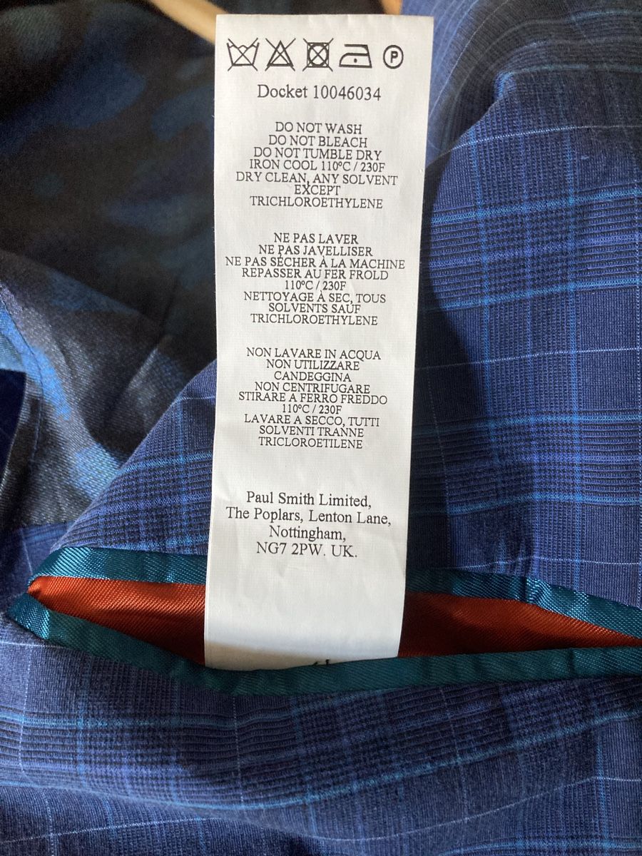 Paul Smith Jacken: PS Paul Smith • Jacket Buggy Lined • 42 • BNWT – Neu und originalverpackt aus Monthey von la_hora_cero 7