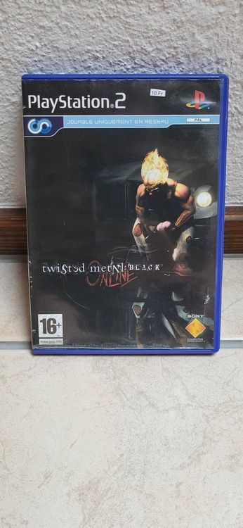 Twisted Metal Black Online – Promo Press – Sony PS2 (PAL, Anglais, CD Seul)