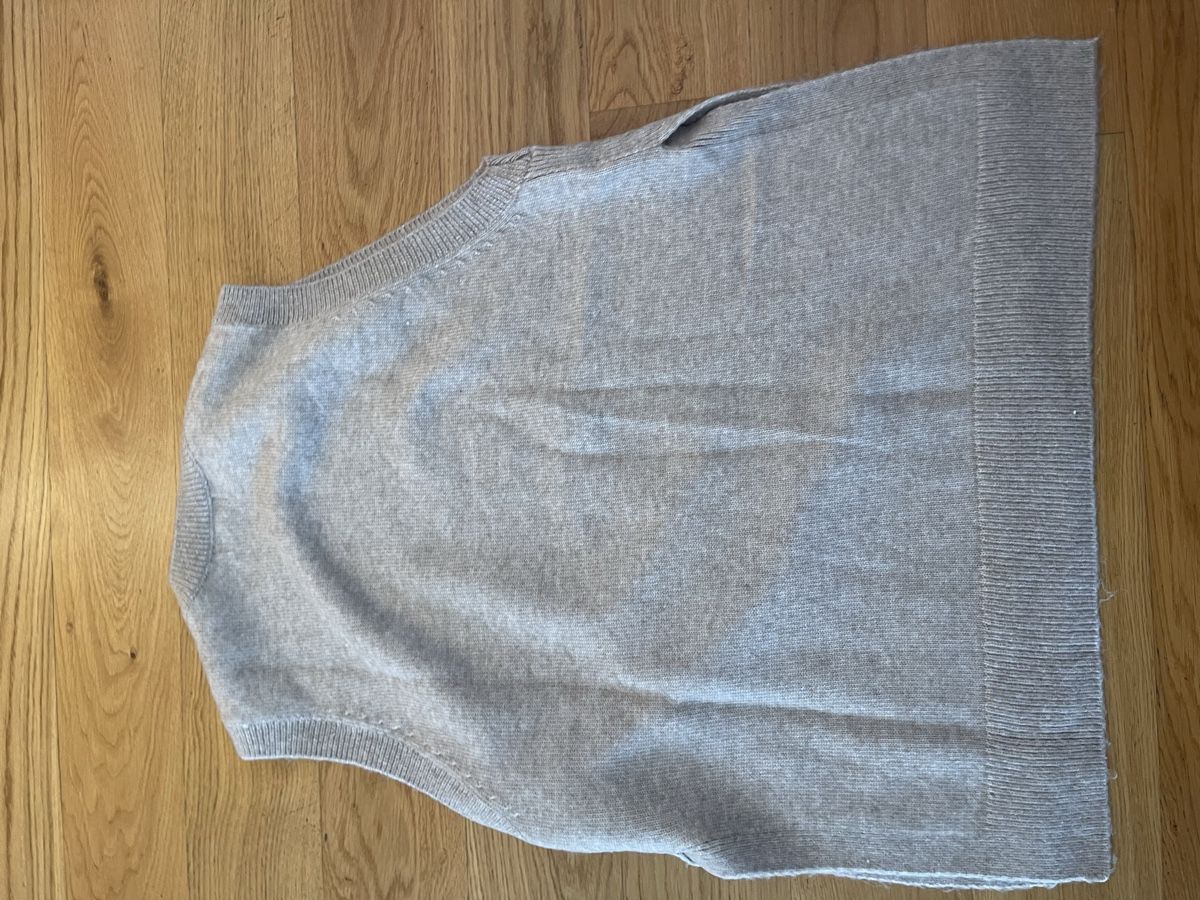 H&M Gilet & Giacche senza maniche: H&M Strickweste, grau/beige , Gr. S – Usato da Bremgarten AG venduto da arl_8nbf 3